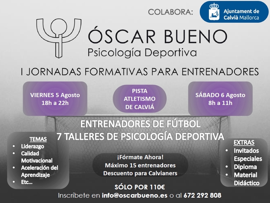 Cartel futbol calvia